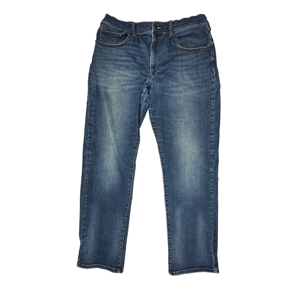 Arizona Jean Co Advance Flex 360 Mens 36x32 Straight Leg Blue Medium Wash Jeans